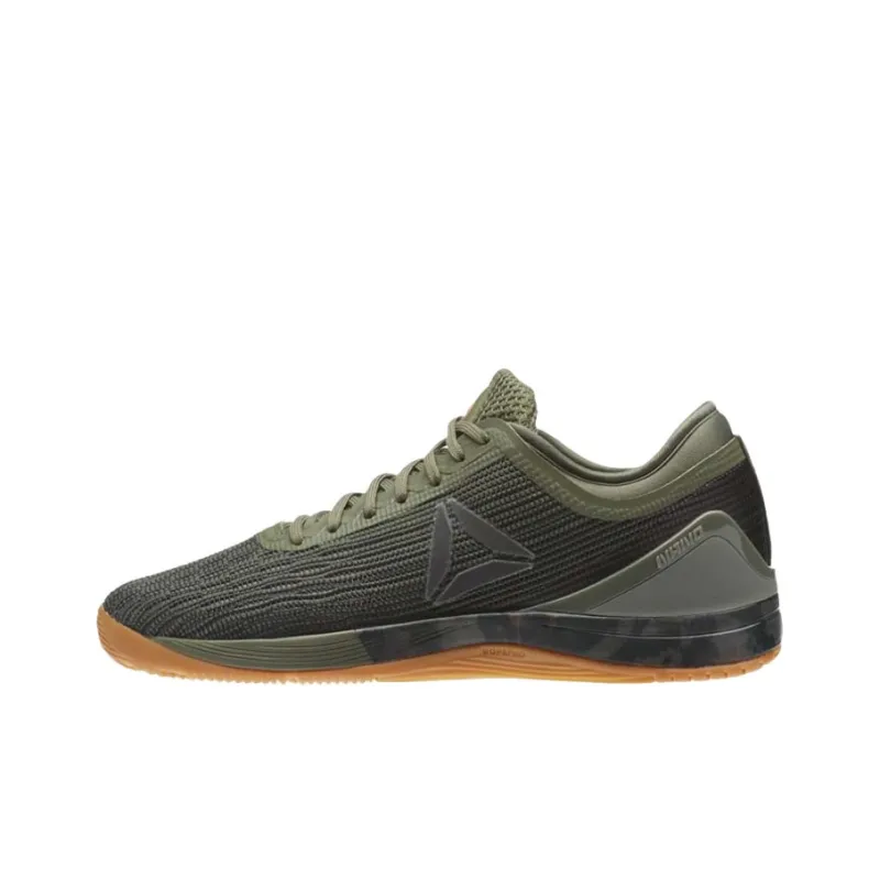 Reebok Crossfit Nano Lightweight Low-Top Running Shoes Women's Army Green-0
