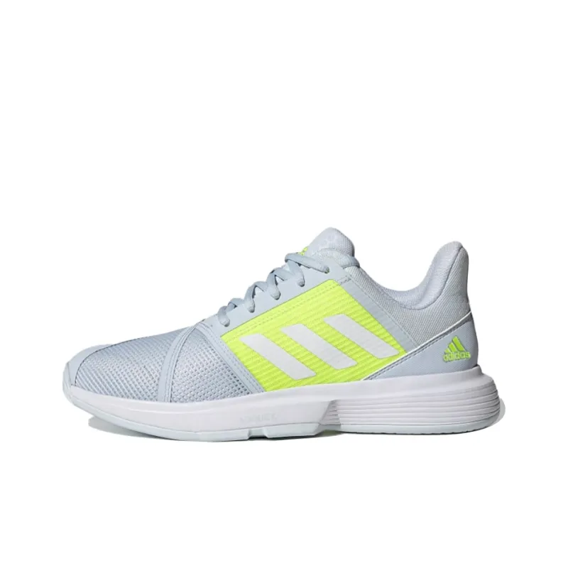 Adidas CourtJam Bounce 'Halo Blue Solar Yellow' Women's-0