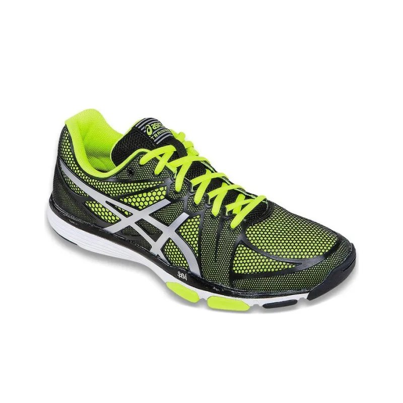 Asics Gel-Expert Tr Breathable And Wear-resistant Low-Top Running Shoes Men's Black Yellow-1