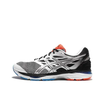 Asics Gel-Cumulus 18 Wear-Resistant Low-Top Running Shoes Men's Gray Black
