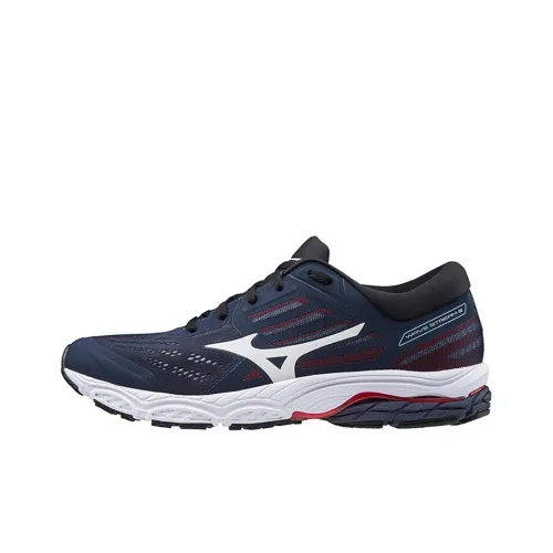 Mizuno Stream 2 Running Shoes Men Low-Top Blue/White/Red