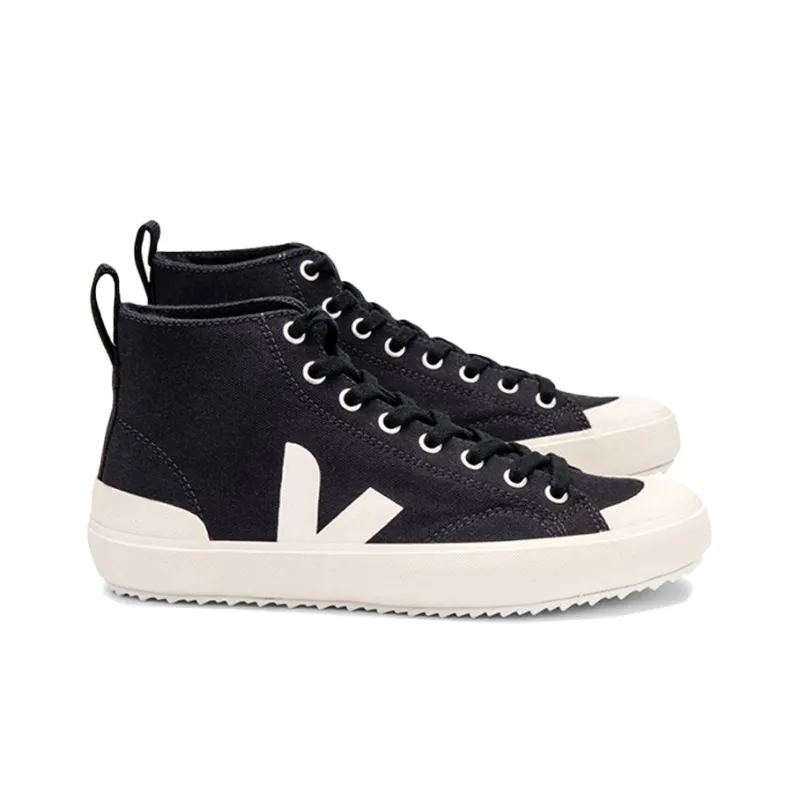 VEJA Nova High-Top Skateboard Shoes Unisex Black-2