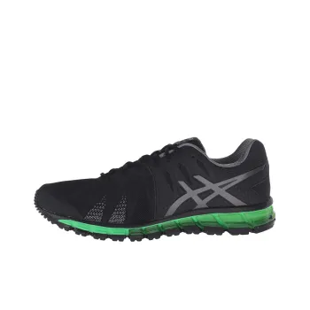 Asics Gel-Quantum 180 Running Shoes Men Low-Top Black/Green