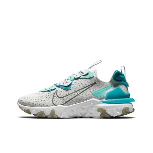 Nike React Vision Running Shoes Men Low-Top Gray/Blue