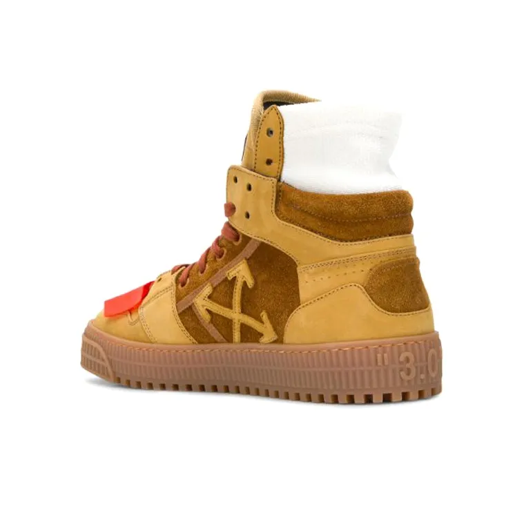 OFF WHITE Court Side Camel Brown FW18-3