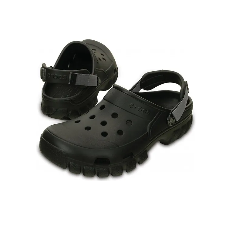 Crocs Cozy Non Slip Sports Unisex Black Sandals-4