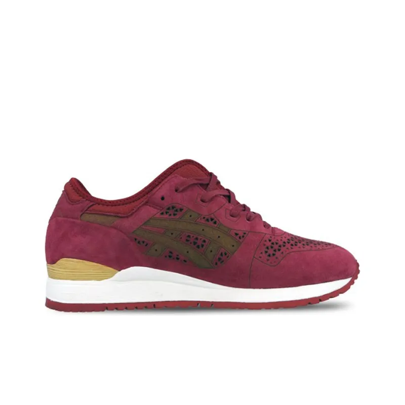 Asics Gel Lyte Iii Laser Cut Burgundy-1