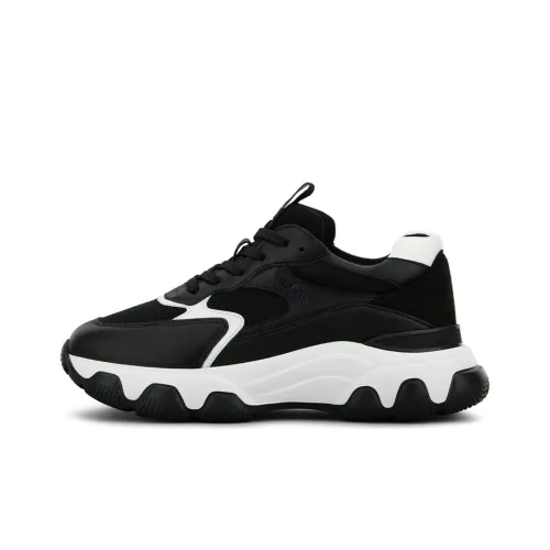 HOGAN Chunky Contrast Sole Sneakers