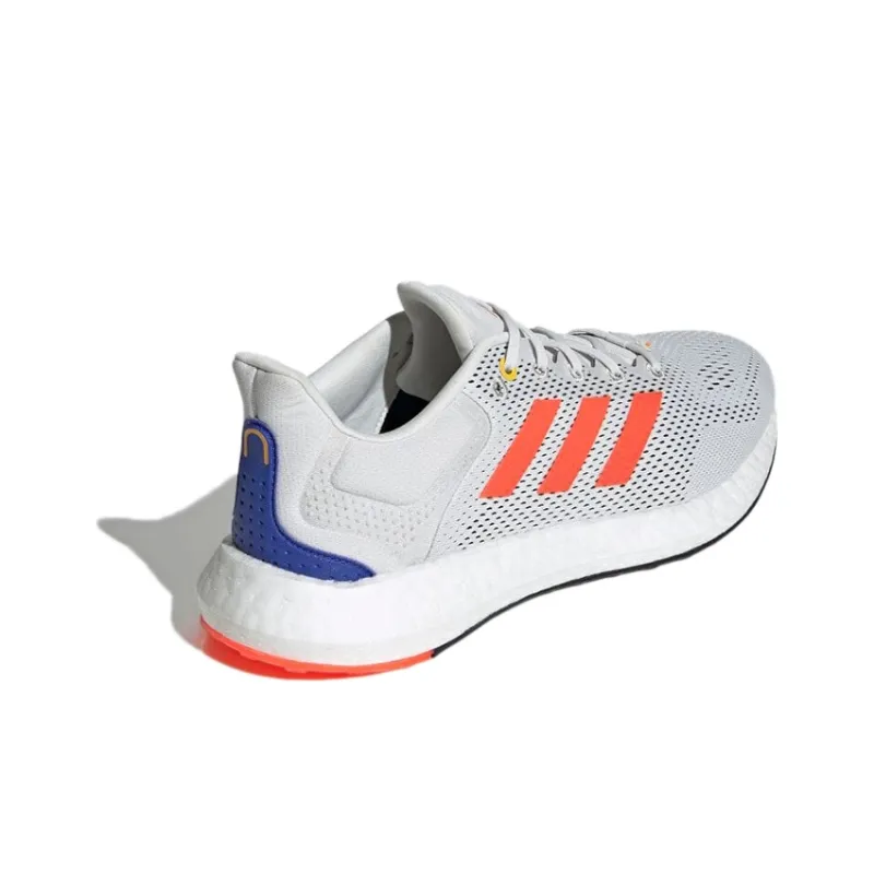 Adidas PureBoost 21 'White Solar Red'-3