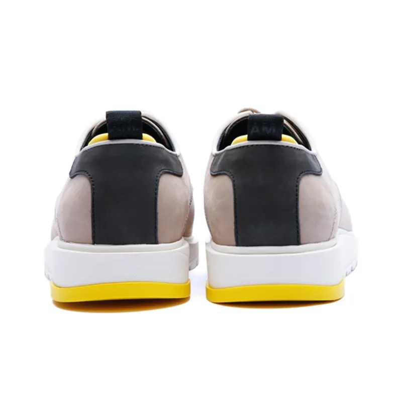 Anthony Miles Skateboard Shoes Men Low Top Light Brown-4