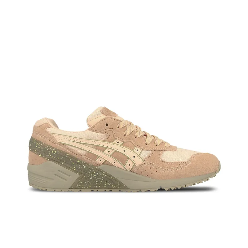 Asics Gel Sight Cushioning Abrasion Resistant Breathable Low Top Running Shoes Women's Pink Green Patchwork-1