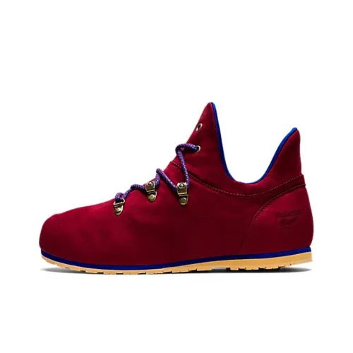 Onitsuka Tiger Monte Pokhara Running Shoes Men Low-Top Burgundy