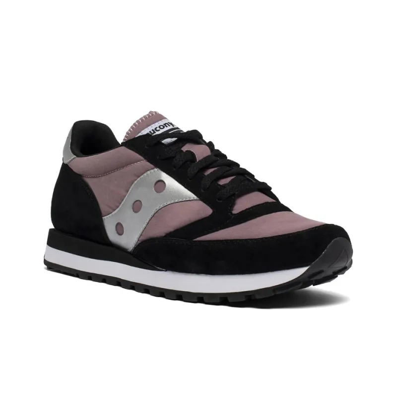 Saucony Jazz 81 Slip-Resistant Cushioning Wear-Resistant Low-Top Shoes Unisex Black Standard M-2