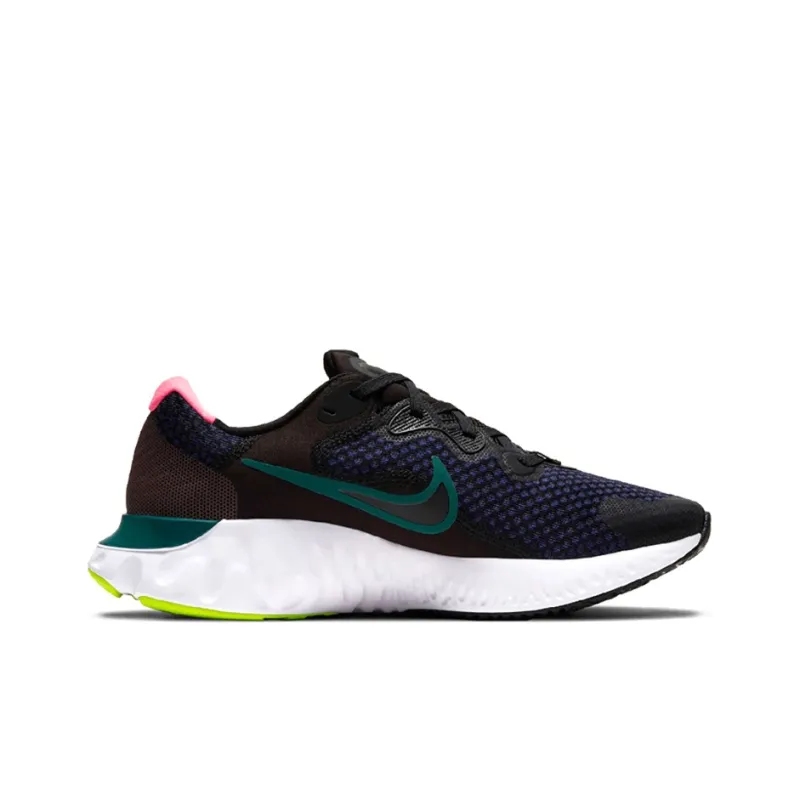 Nike Renew Run 2 Running Shoes Women's Low-Top Blue/Green/Black-1