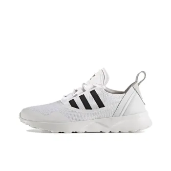 Adidas Originals ZX Flu Adv Virtue Breathable Low Top Casual Shoes Women's Bright White