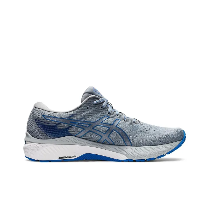 Asics GT 2000 10 Sheet Rock Grey Electric Blue-1