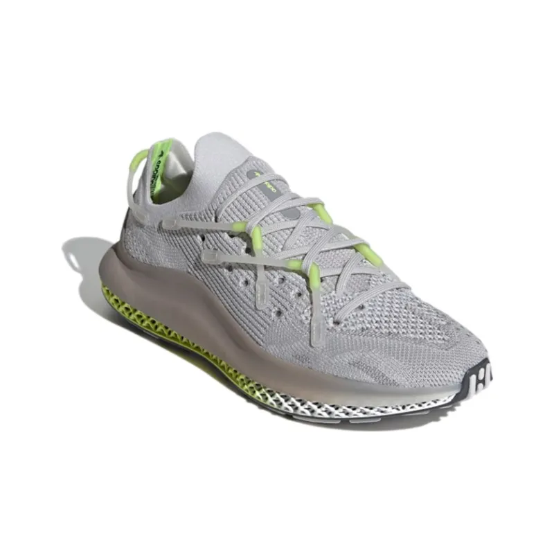 Adidas 4D Fusio Grey Solar Yellow-2