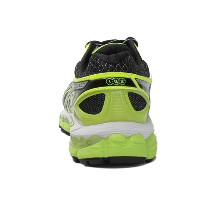 Asics GEL-Nimbus 15 Running Shoes Men Low-Top Yellow/Gray-2