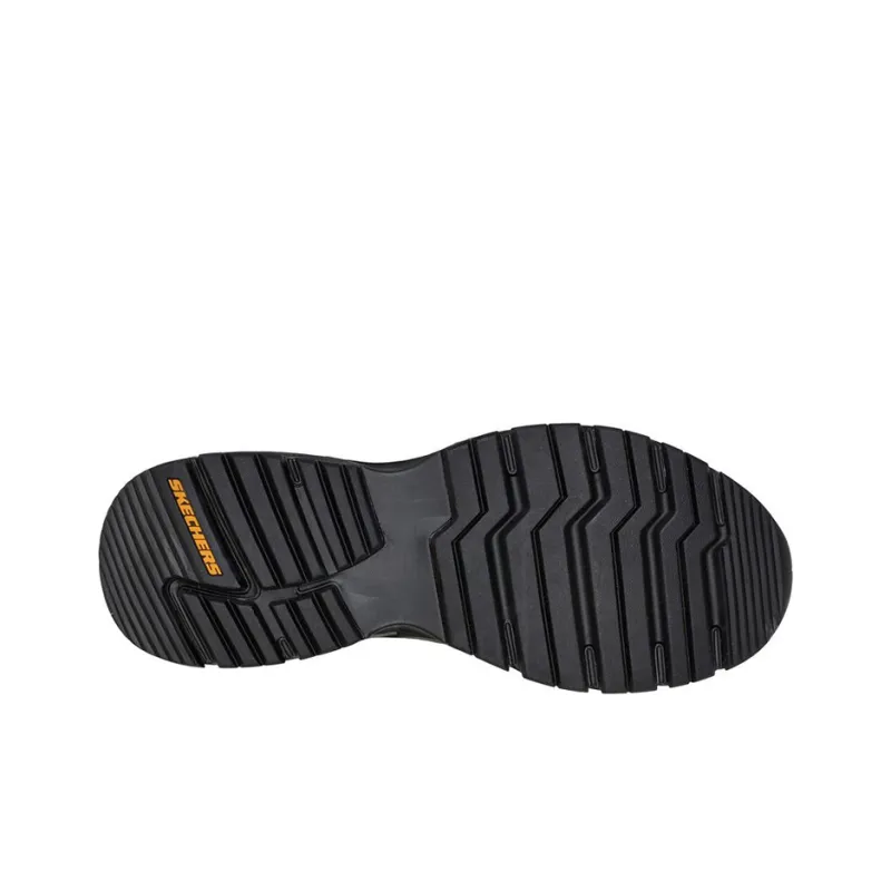 Skechers ARCH FIT SR Cushioning Anti-Slip And Wear-Resistant Low-Top Casual Shoes Men's Black-4