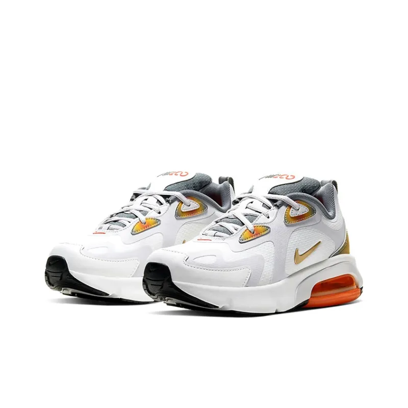 Nike Air Max 200 SE 'White Orange Gray' GS-2