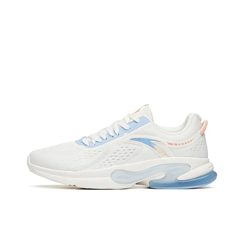 Anta Running Collection Low Top Running Shoes Women's White Blue-0