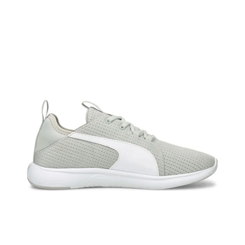 PUMA Axelion LS Cushioned Wear-Resistant Lightweight Mid-Top Running Shoes Women's Gray White-1