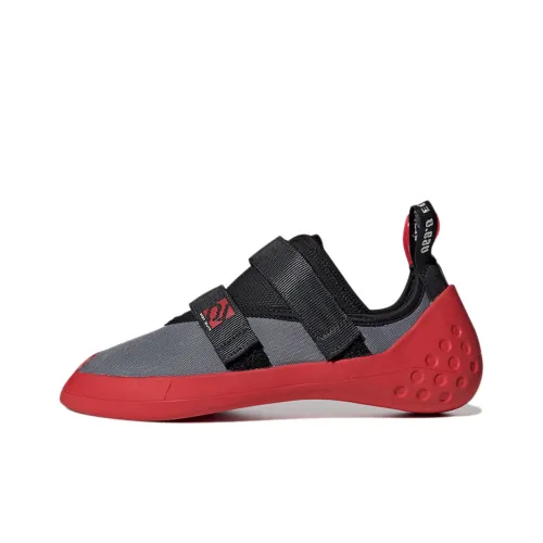 Adidas Gym Rock Climbing Shoes Men Low-Top Gray/Black/Red