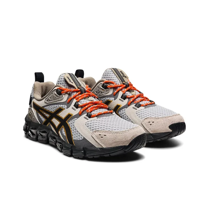 Asics Gel Quantum 180 Oyster Grey Orange-2