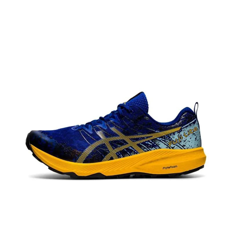 Asics Fuji Lite 2 Monaco Blue Sunflower-0