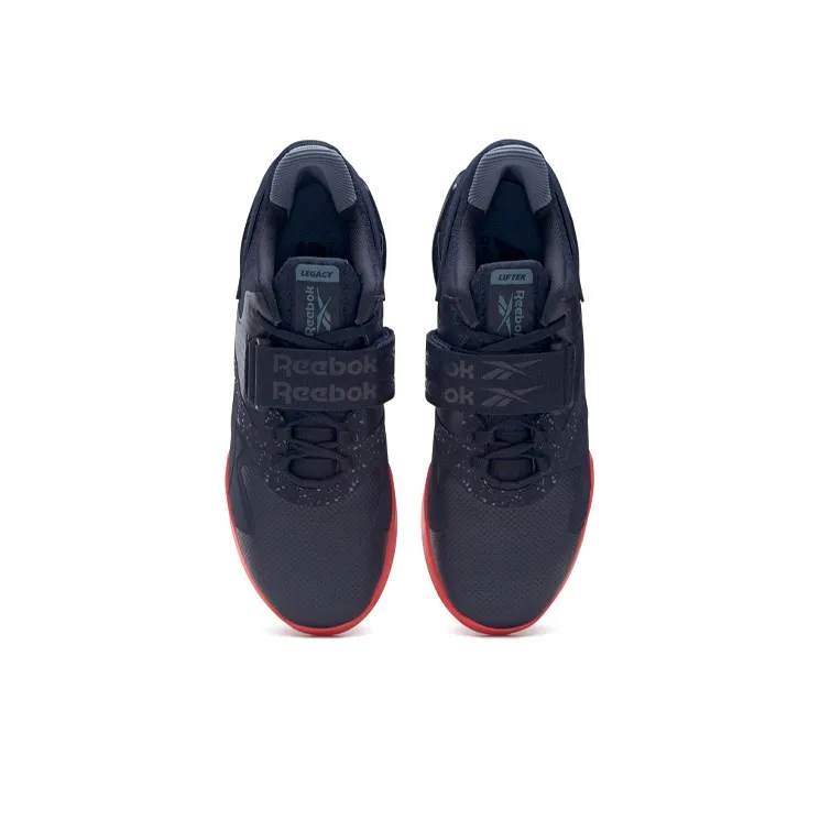 Reebok Legacy Lifter 2 'Vector Navy Neon Cherry'-4