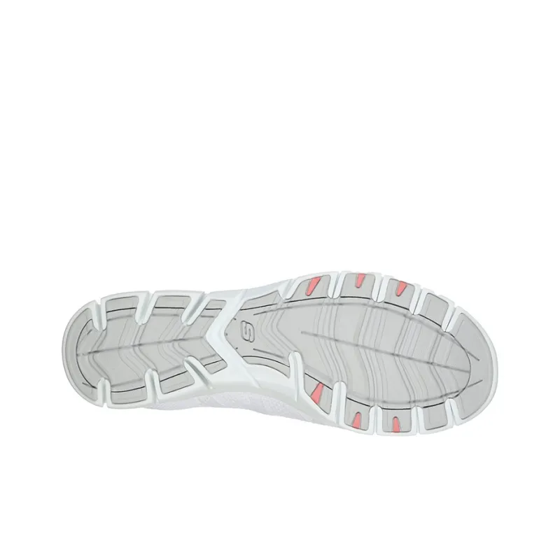 Skechers Gratis Chic Newness Low-Top Running Shoes Women's White-3