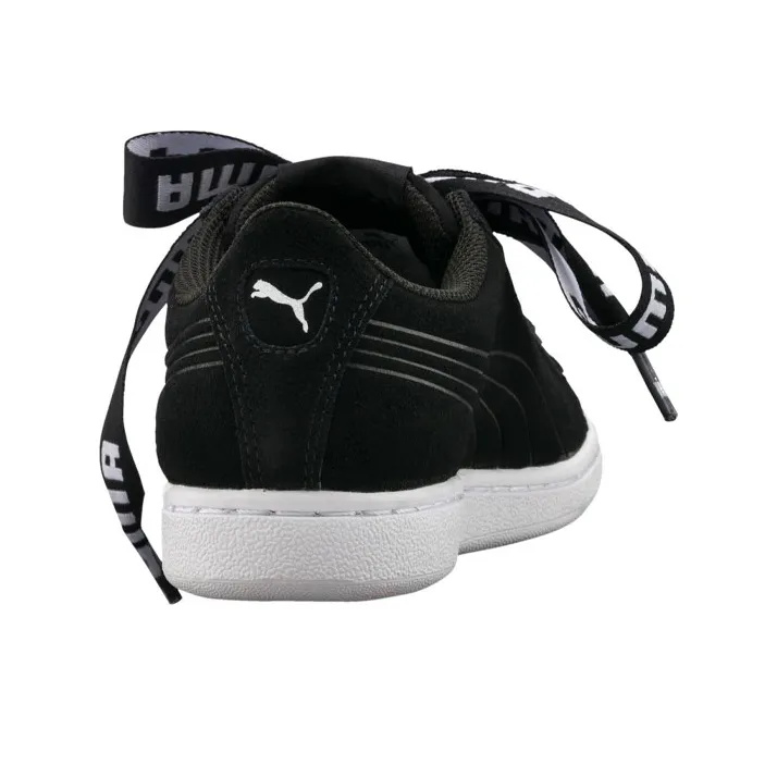 PUMA Vikky Ribbon Bold Casual Shoes Black Women's-4