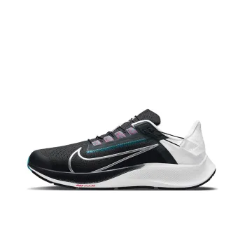 Nike Air Zoom Pegasus 38 FlyEase Black White Chlorine Blue