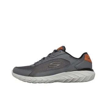 Skechers Overhaul 2.0 Cushioning Slip Resistant Low Top Running Shoes Men's Carbon Gray