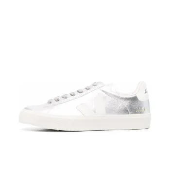 VEJA Campo Stylish Skateboarding Shoes Women's Silver