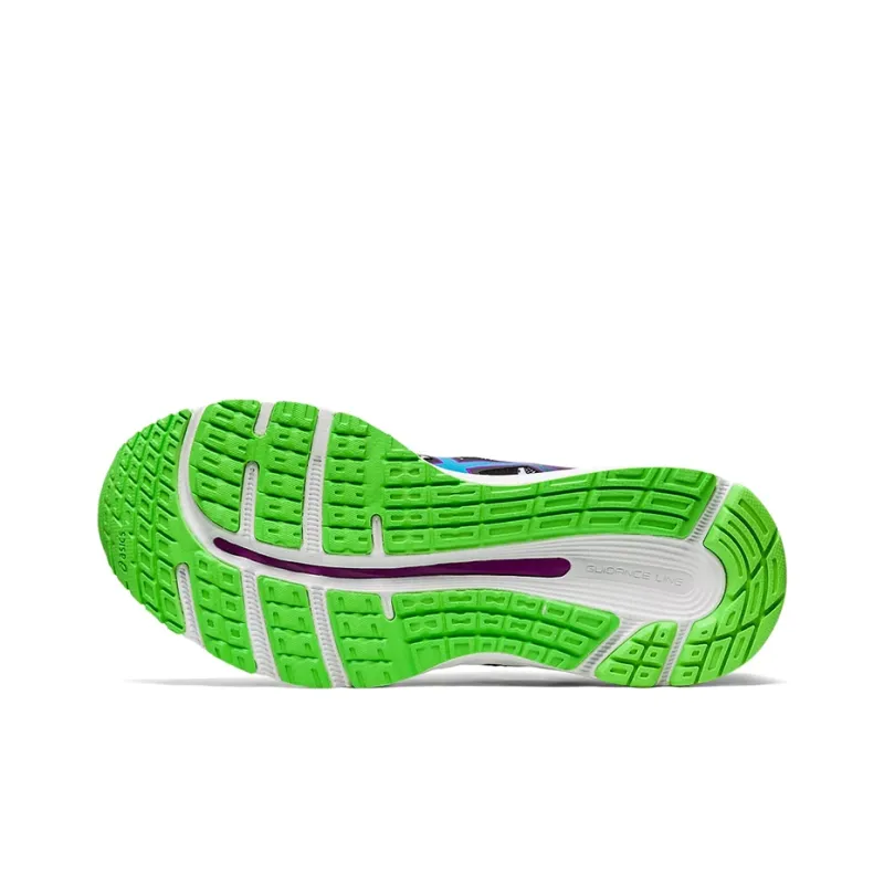 Asics Gel-Cumulus 21 Cushioned Wear-Resistant Slip-Resistant Low-Top Running Shoes Women's Black Purple-5