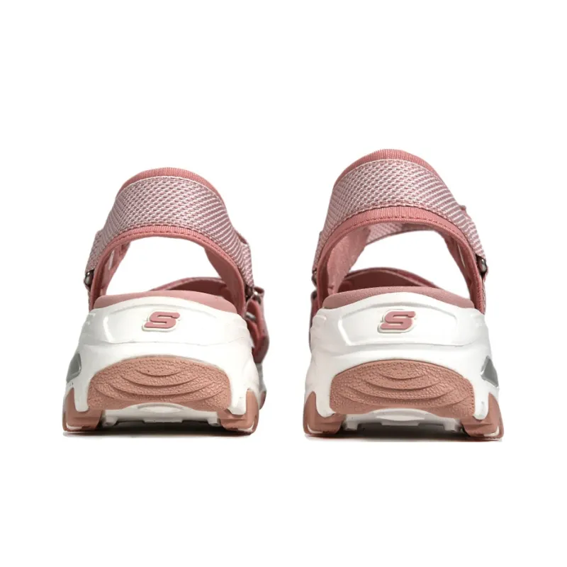 Skechers D Lites Sandals Pink Women's-3