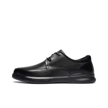 Jeep Dress Shoes Men Low Top Black