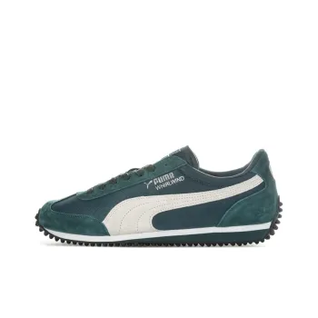 PUMA Fast Rider Cushioning Anti-Slip Wear-Resistant Breathability Low-Top Running Shoes Men's Green White