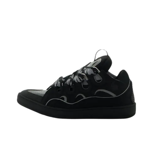 Lanvin Sports Shoes Black Male