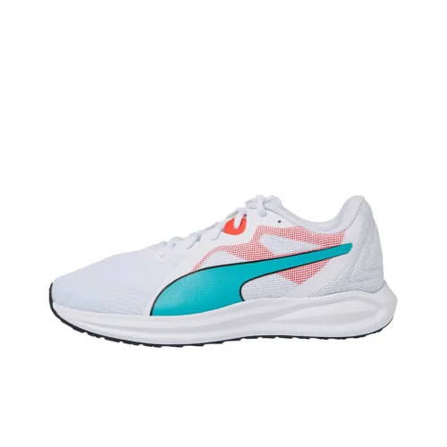 PUMA Twitch Runner Running Shoes Unisex Low-Top White/Pink/Blue