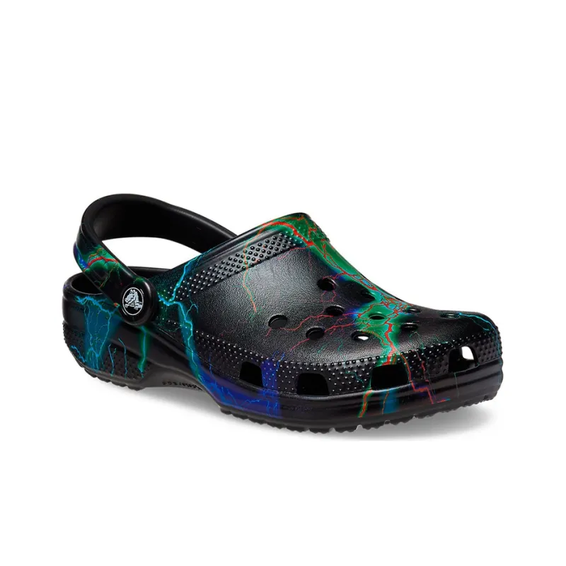 Crocs Classic Clog 'Black Flash'-2