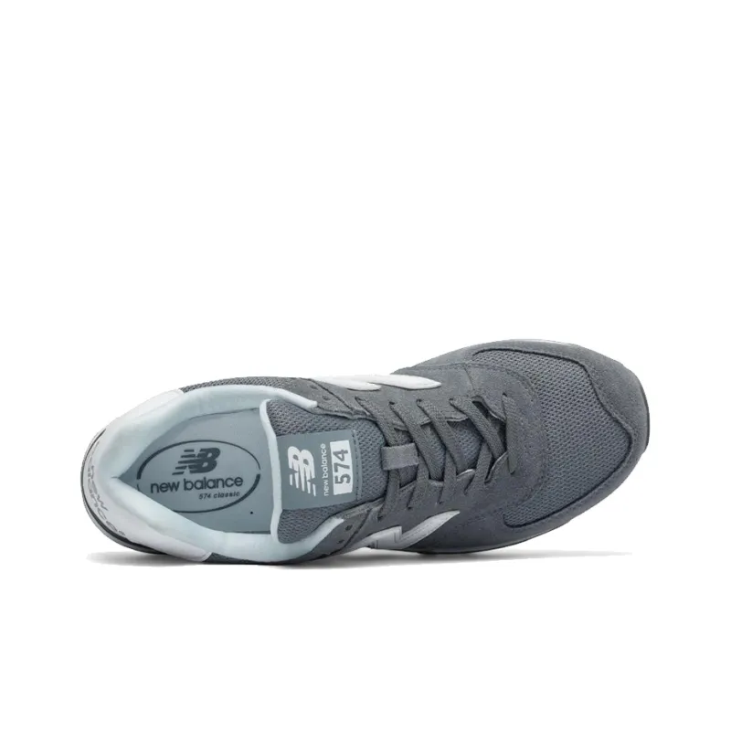 New Balance 574 Series Reflective Dark Grey/White-2