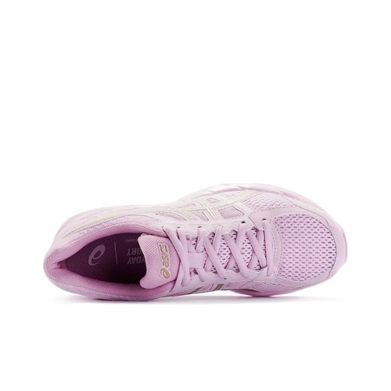 Asics Gel-Contend 4 Anti-Slip And Wear-Resistant Breathable Low-Top Running Shoes Women's Light Purple Gold-3