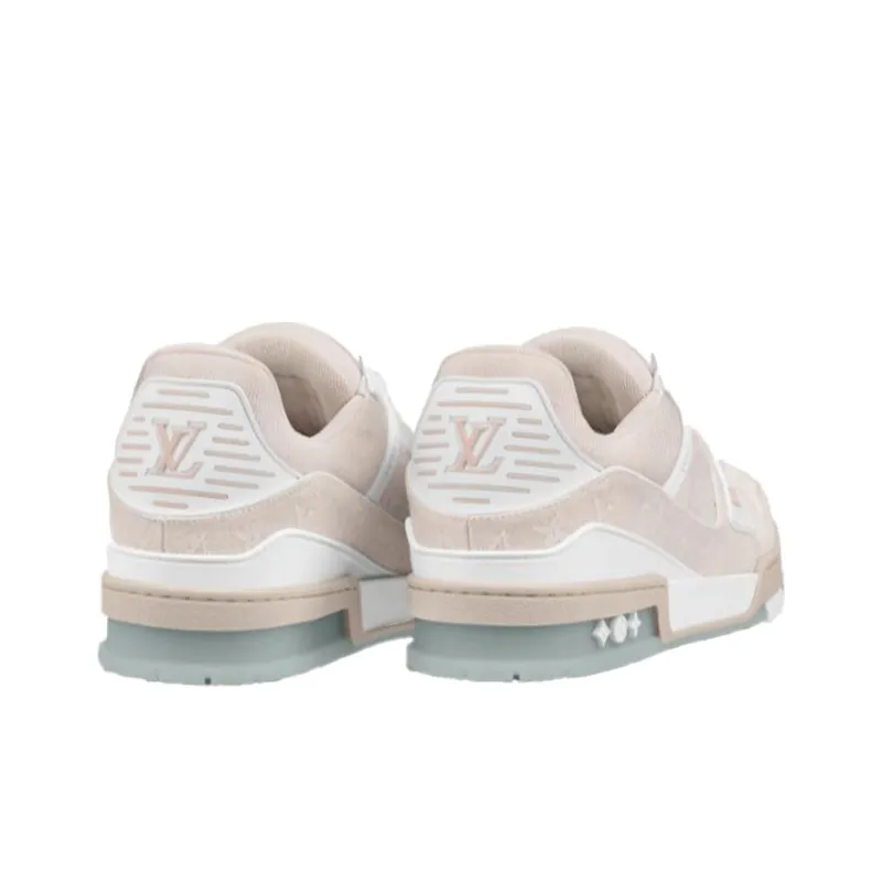 LOUIS VUITTON Lv Trainers 'Beige Denim'-2
