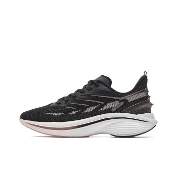 Erke Strange Bullet 3.0 Low Top Running Shoes Women's Black Pink Gold