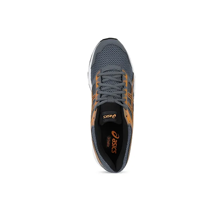 Asics Gel-Contend 5 B Wear-Resistant Low-Top Running Shoes Men's Gray Yellow-3