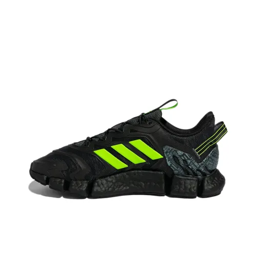 Adidas Climacool Series Running Shoes Unisex Low-Top Black/Dark Cyan Grey/Neon Green