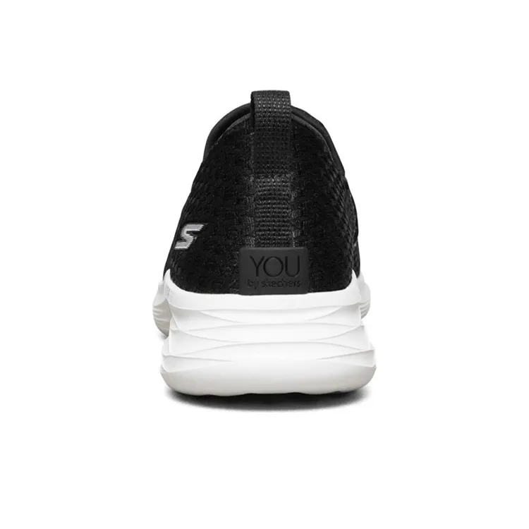 Skechers You Wave Sports Shoes Black/White Women's-3
