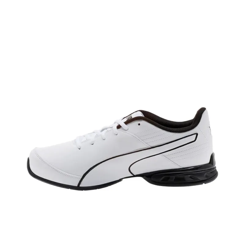 PUMA Super Levitate Anti-Slip Wear-Resistant Low-Top Running Shoes Men's White-0